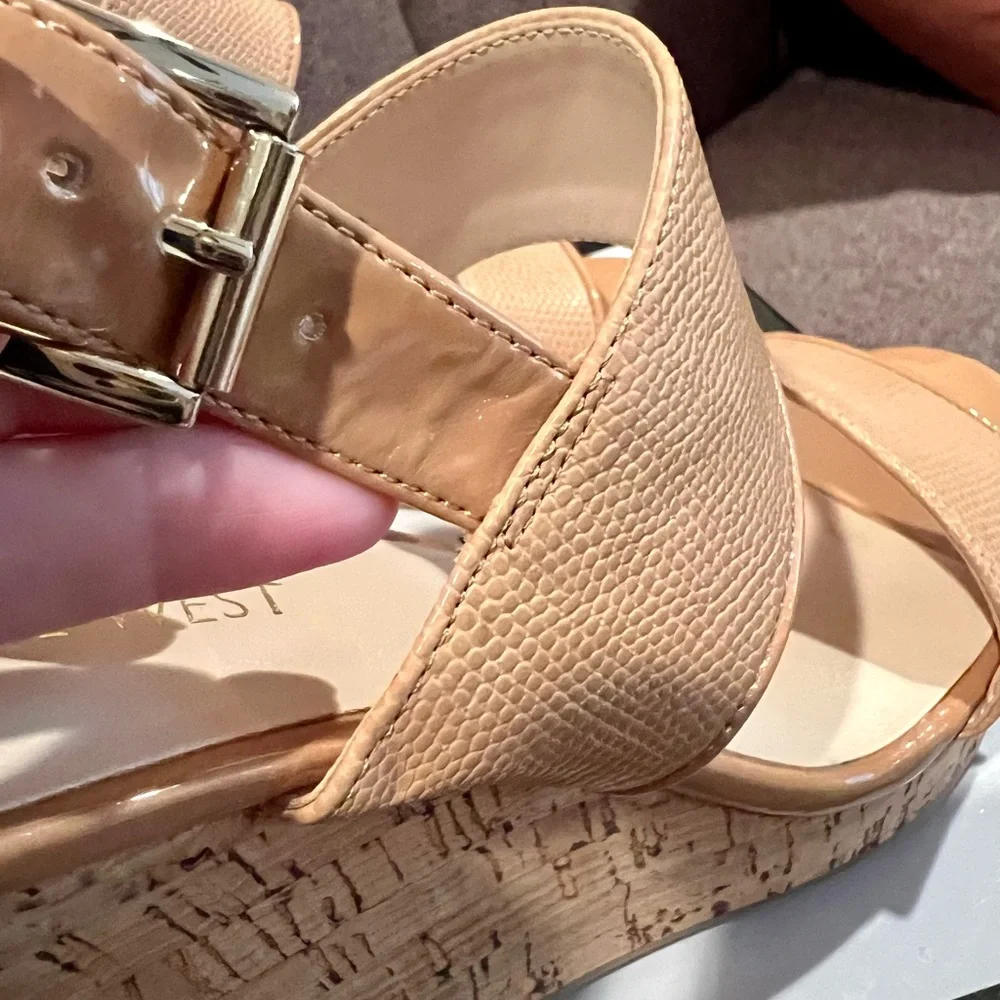 Nine West Cork Wedges - Picture 7 of 16